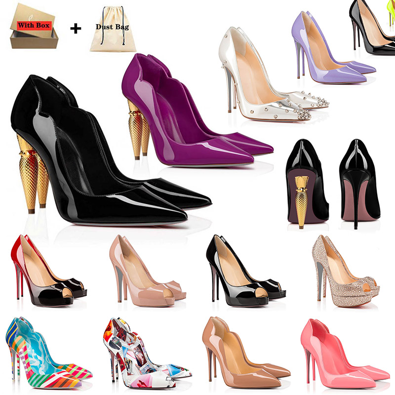 

2022 High Heels So Kate Red Bottoms Shoes Fashion Womens Leather Stiletto Peep-toes Sandals Lipstick Heel Luxury Designer Pointy Toe Pumps Rubber Loafers With Box