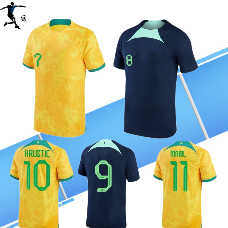 

2022 AusTrAliaS SOCCER jerseys home away MOOY 13 SOUTTAR 19 HRUSTIC 10 BOYLE 6 IRVINE 22 MABIL MCGREE 22 23 2023 jersey football shirts kids, 95/97 home