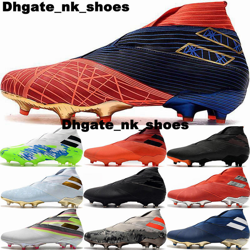 

Soccer Cleats Sneakers Nemeziz Messis 19 FG Size 12 Football Boots Soccer Shoes botas de futbol Firm Ground Eur 46 Us12 Nemeziz 19 Laceless Mens Women Us 12 Kid Designer