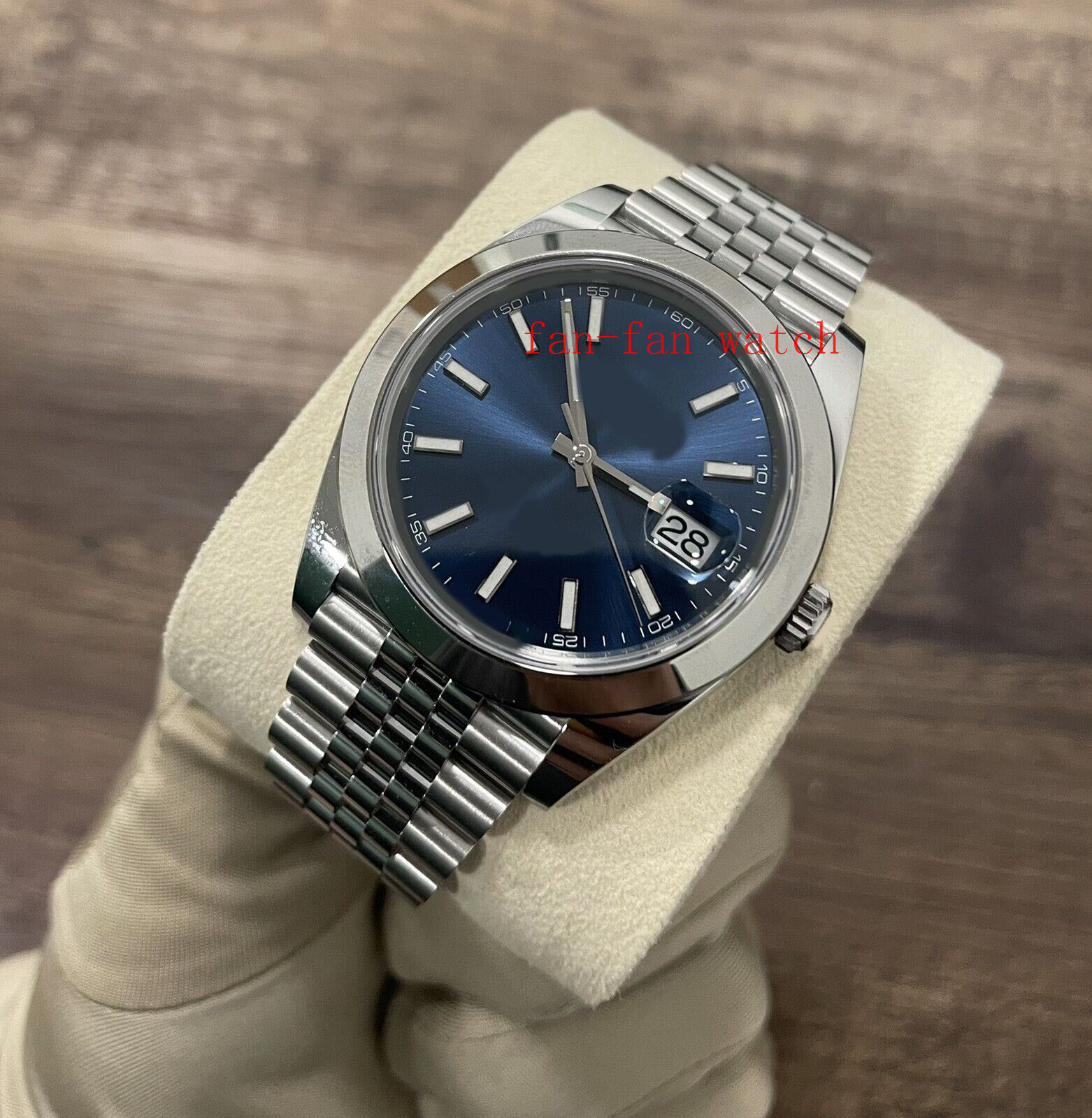 

2022 Clean Factory watch 904L 41mm Stainless Steel Automatic Movement Blue dial Jubilee Bracelet Men's Watch126300 Wristwatches Waterproof Super