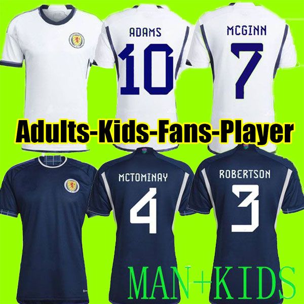 

2022 2023 Scotland Soccer Jerseys world cup National Team Blank John McGinn Scott Andy Robertson FRASER ADAMS adult men football shirts 235908 gifts, Home