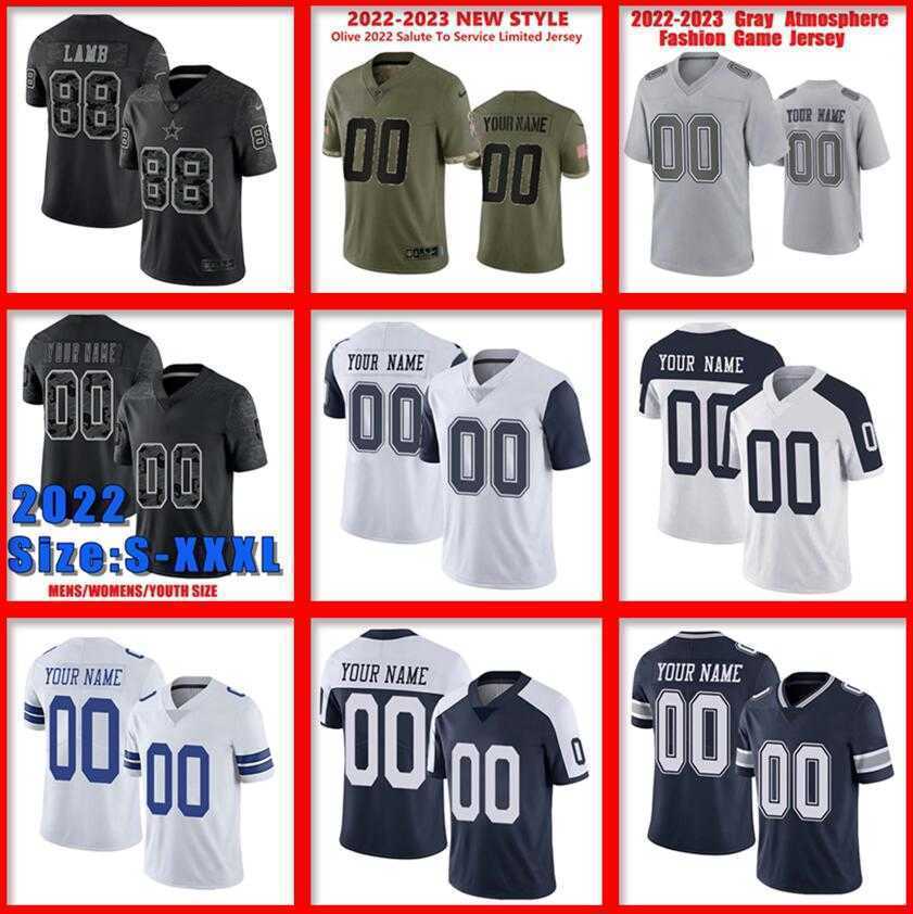 

NEW DIY Custom American Football Jerseys Tees Clothing 32 Teams Any Name Number Color Size Style Baseball Ice Hockey Jersey ALL STITCHED MENS WOMENS YOUTH KIDS, Custom any name number
