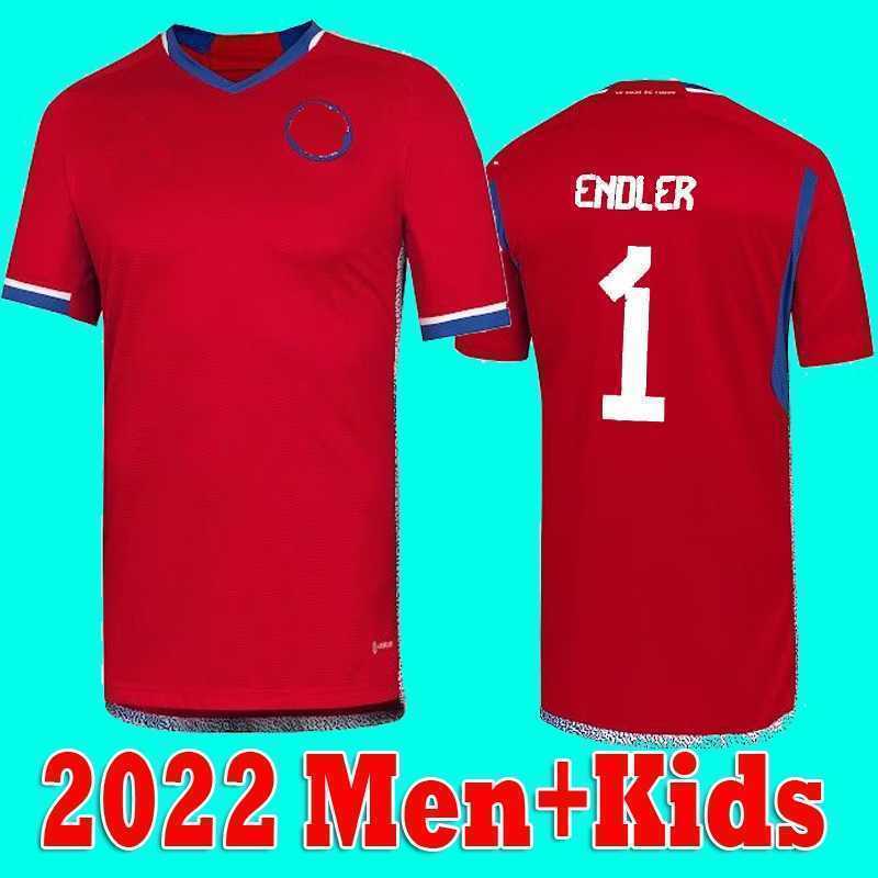 

2022 Chile soccer jersey Alexis Vidal Vargas Medel 22 23 Pinares camiseta de futbol national team football shirts men kids, 2022 home