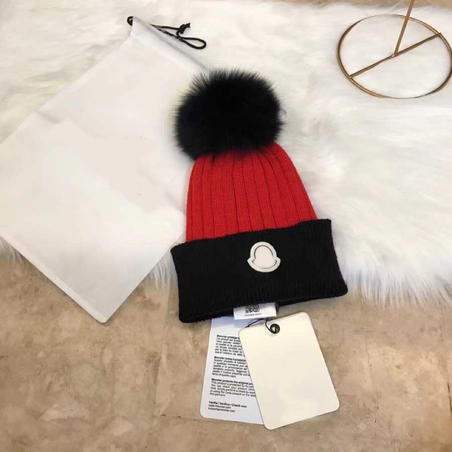 

2022 Hat Mens Designer Beanie cable chunky knit Snapback Winter caps Hats Women and men Beanies with Warm Girl Cap 7 Color, Customize