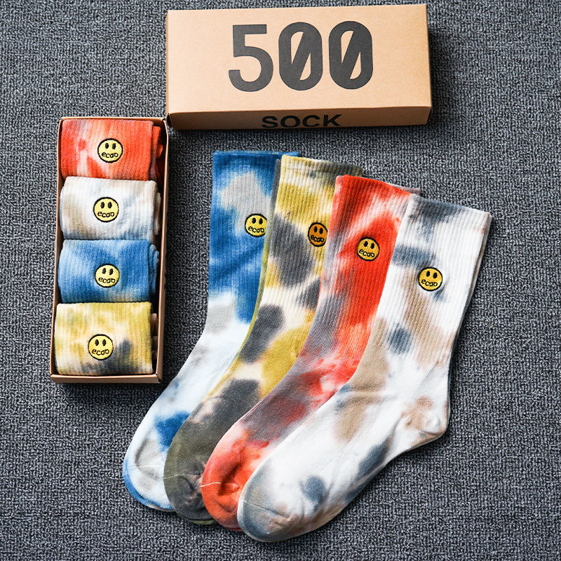 

Men and Women Personality Sock 3 Pairs/Box Fashion Stock Crew SEASON 6 CALABASAS Socks Match 500 Tidal Youth 1433223