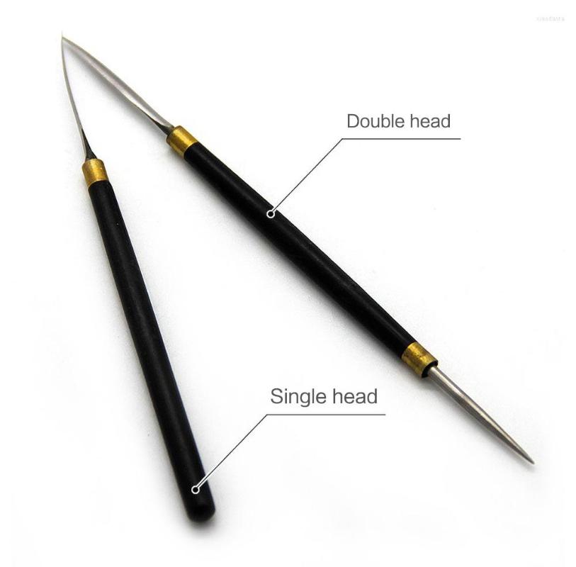 

Craft Tools Pottery Professional Teapot Material Necessary DIY Digging Knife Ebony Mouth Trimming Punch Needle