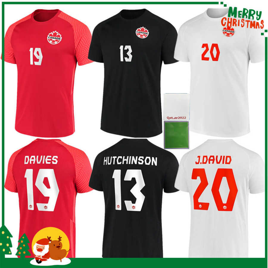 

2022 Canada Soccer Jerseys DAVIES National Team Home Away 22 23 OSORIO Latest DAVID LARIN CAVALLINI LARYEA MILLAR HOILETT Men Women Football, 2020 home