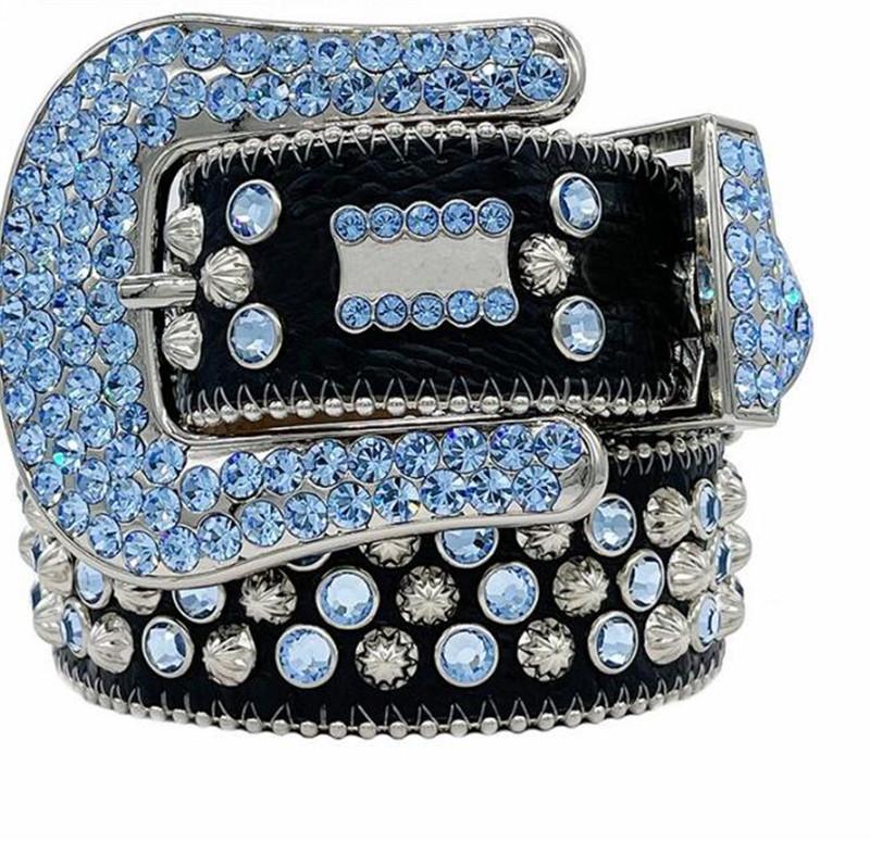 

Bb Belt Designer Simon Belts for Men Women Shiny diamond belt Black Blue white multicolour with bling rhinestones as gift baiteng 200, Yellow