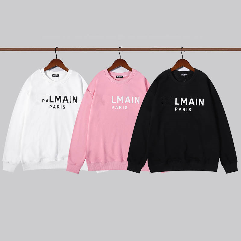 

2022 23SS Autumn And Winter Mens WOMENS Luxury Designer balmain sweater Street Hoodies Long Sleeve Sweatshirts MAn Clothing, 8510