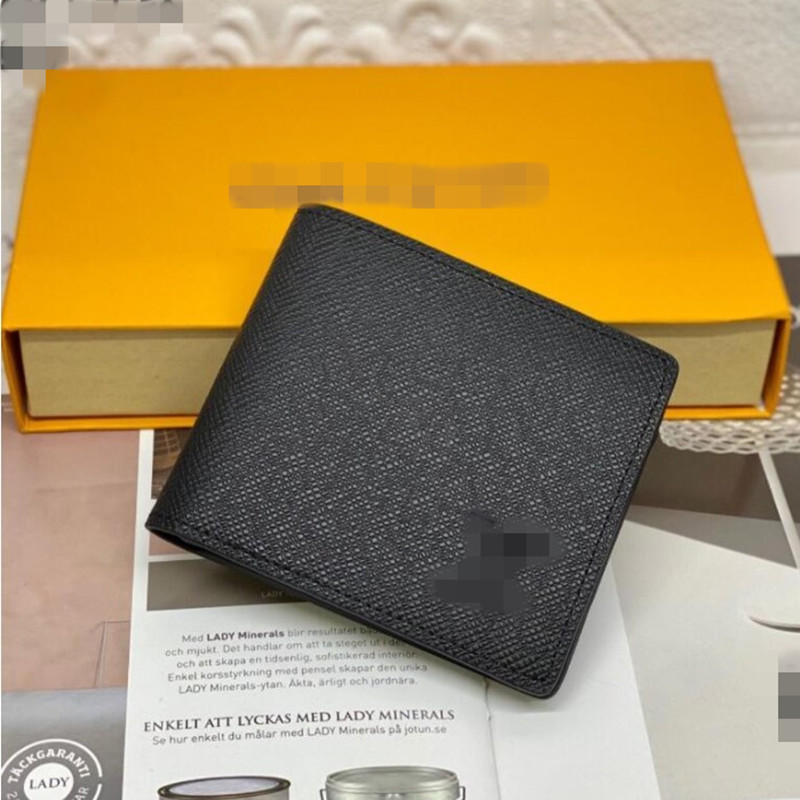 

Designers Men genuine leather wallets flower card holder France Paris plaid style purse mens Clutch wallet women luxurys Man Bags with box, 11