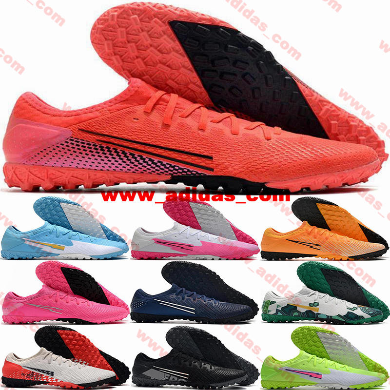 

Soccer Cleats Football Boots Mercurial VaporES 13 Elite TF Size 12 Soccer Shoes Us 12 Eur 46 Us12 botas de futbol Women Mens Sneakers CR7 Indoor Turf Black Sports White