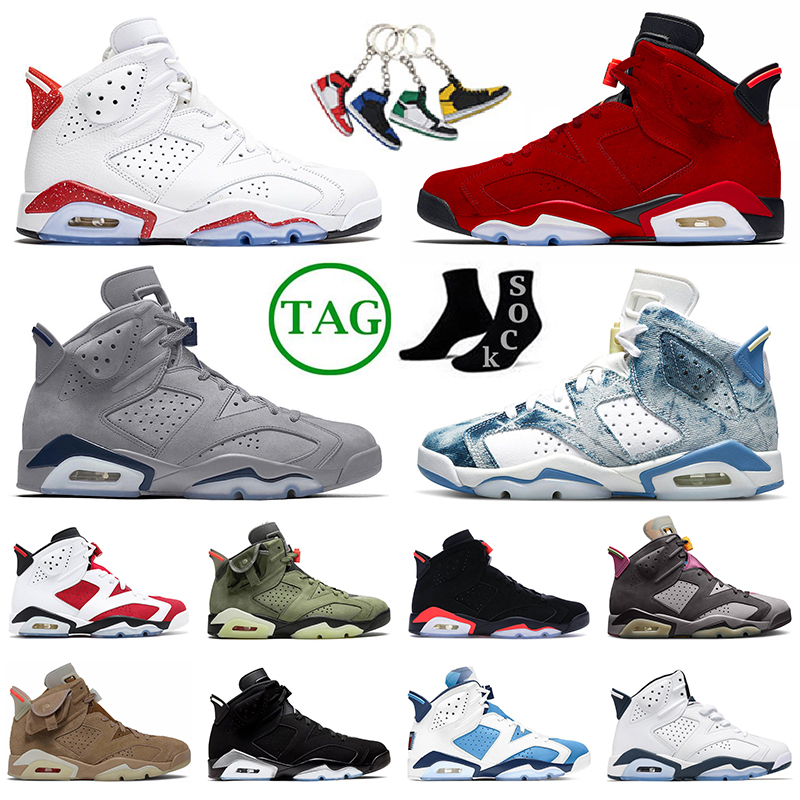 

Fashion 6 VI Basketball Shoes 6s Jumpman Toro Women Men Sneakers UNC Metallic Silver Washed Denim Georgetown Offs White Midnight Navy Sports, 40-47 singles day