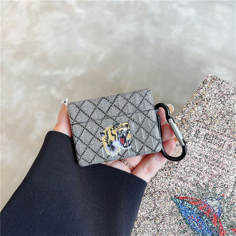 

Tiger Designer AirPods Pro Cases Striped Apple Earphone Case For AirPods 1 2 3 High Quality Headset Case