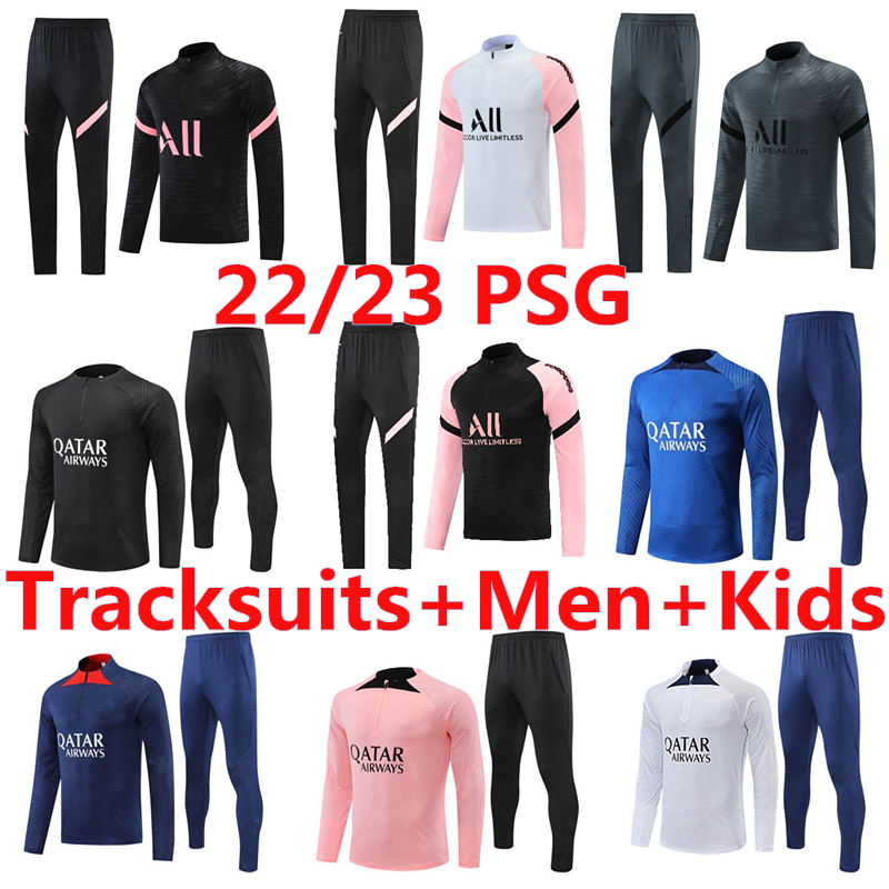 

23 24 psgs tracksuit 2023 2024 Messis mbappes training shirt football survetement children chandal MBAPPE kid and men long sleeve Football soccer Jersey kit uniform, Choice18