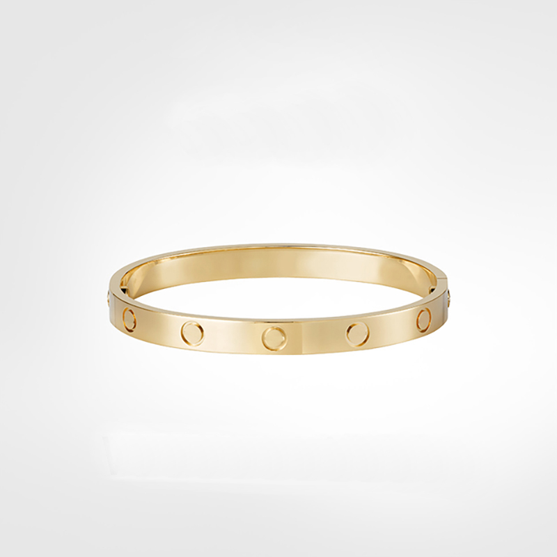 

Mens Bangle LOVE Bracelet Carti Bracelets Designer For Women Gold Bracelet Luxury Jewelry Titanium Steel Gold-Plated Never Fade Not Allergic