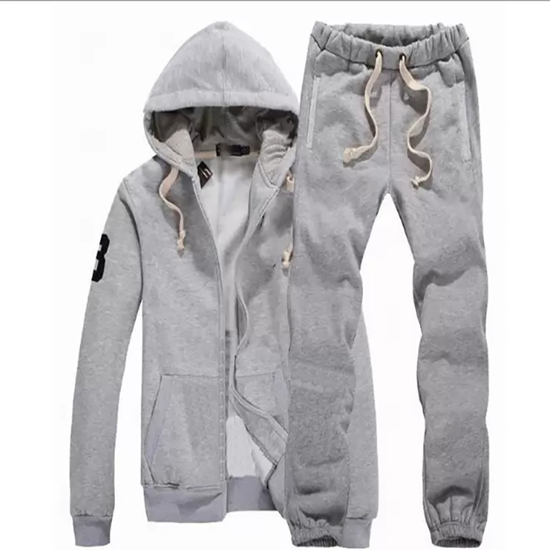 

men jacket Men' Tracksuits autumn winter zipper clothes new trend casual jogger Tech Fleece sweater hoodie pants, Black