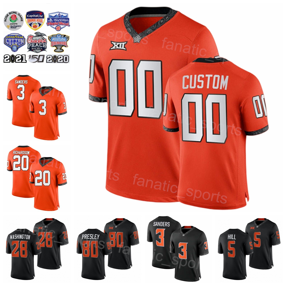 NCAA College Football Oklahoma State Cowboys Jersey 2 Mason Rudolph 49 Matt Ammendola 5 Justice Hill 3 Marcell Ateman 17 Dillon Stoner 14 Bryce Balo