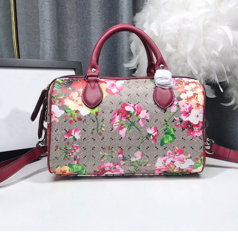 

Canvas Pillow Bags Women Designer Handbags Gram Tian Bicolor Blooms Letter Printing Shoulder Totes Luxury Lady Leather Handle Handbag Crossbody Shopping Bag, Box