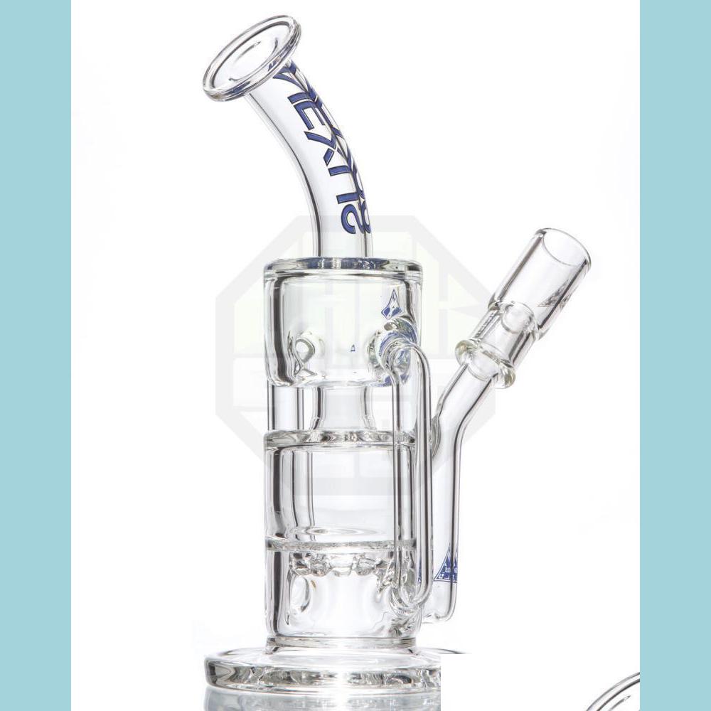 

Other Smoking Accessories 9 5 Inchs Big Nexus Recycler Unique Bong Glass Water Bongs Pipes Thick Oil Rigs Heady Dab Rig With 14Mm Jo Dhx5W