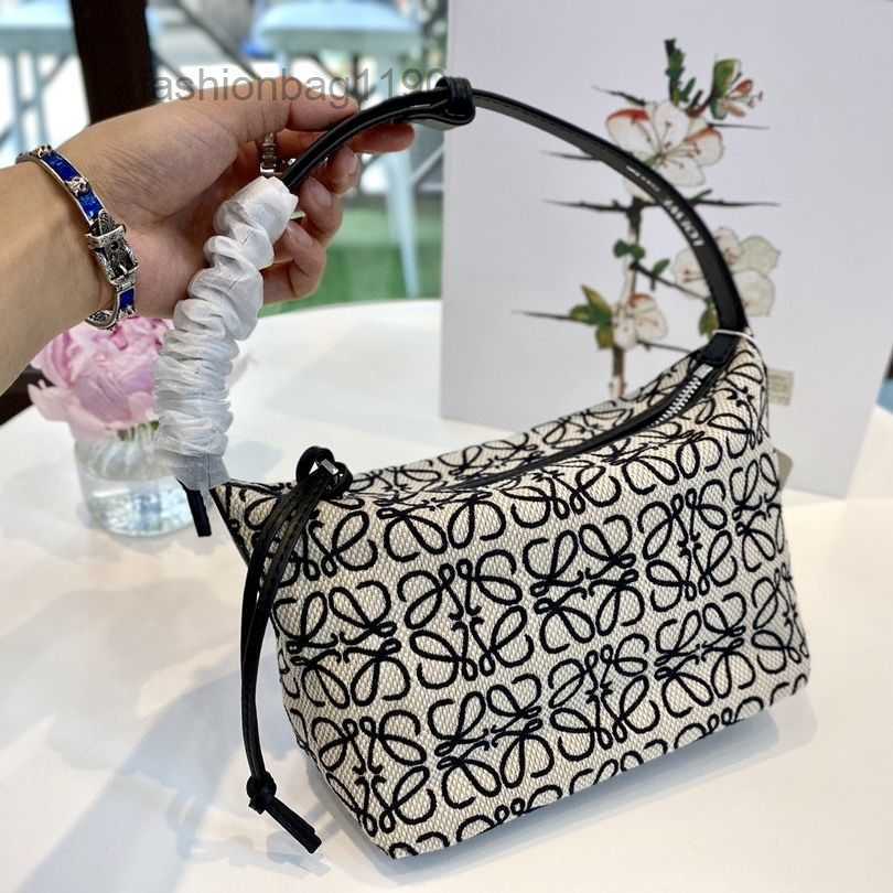 

Women Designer 2022 Bag Handbags loews Canvas Embroidered Bento Portable Fx IXKX