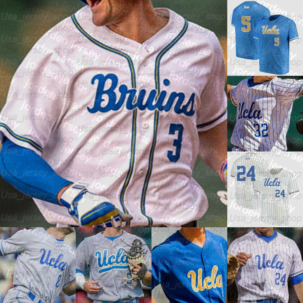 

Baseball Jerseys NEW College Baseball Wears 2021 NCAA UCLA College Baseball jerseys Brandon Crawford 7 Chase Utley 12 Gerrit Cole 42, White i