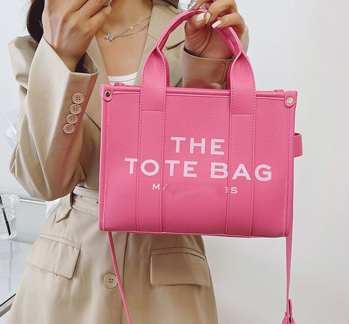 

2022 Marc the tote Bag Totes Bag Women designer bags Fashion all-match Shopper Shoulder leather Handbags 27/21/10cm