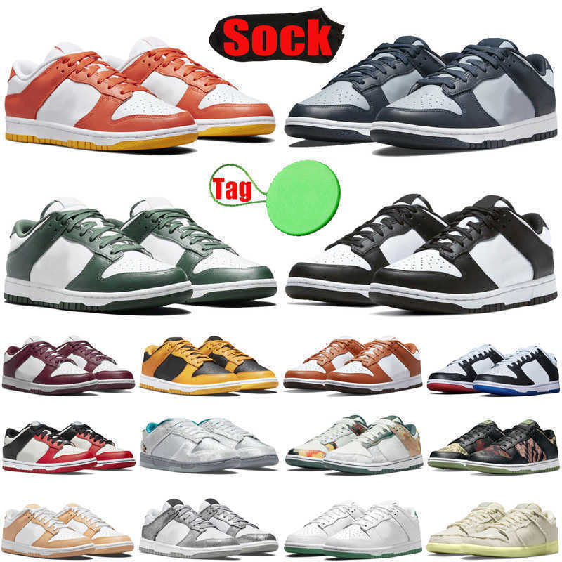 

With Sock Tag dunks low running shoes for mens womens dunksb lows Black White University Blue Ice Coast Syracuse men women trainers sports, #24