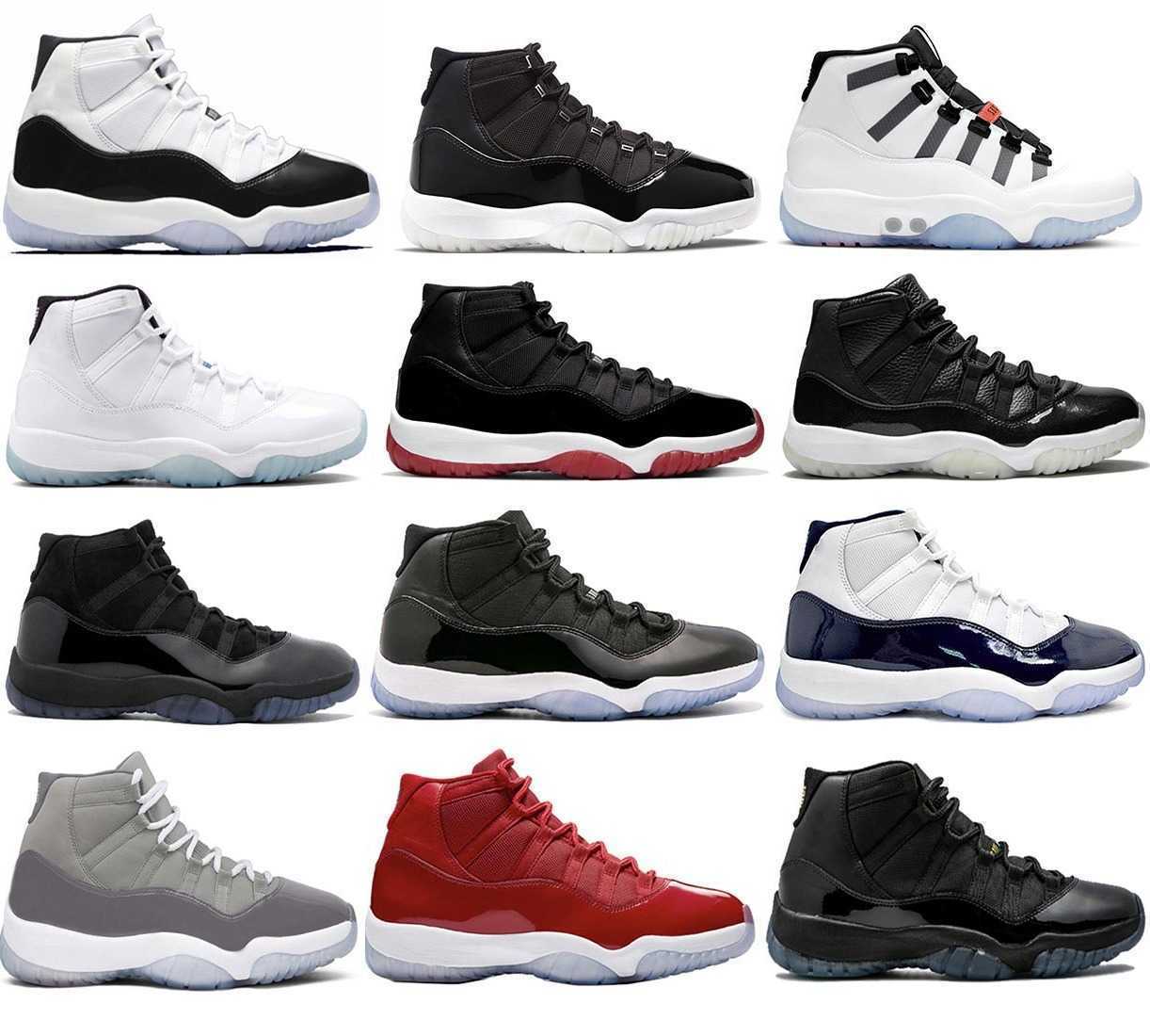 

Shoes Release 11 Jubilee Space Jam 45 Concord Gamma Blue Adapt The Self-Lacing Cap Gown Bred Gym Red Men Women