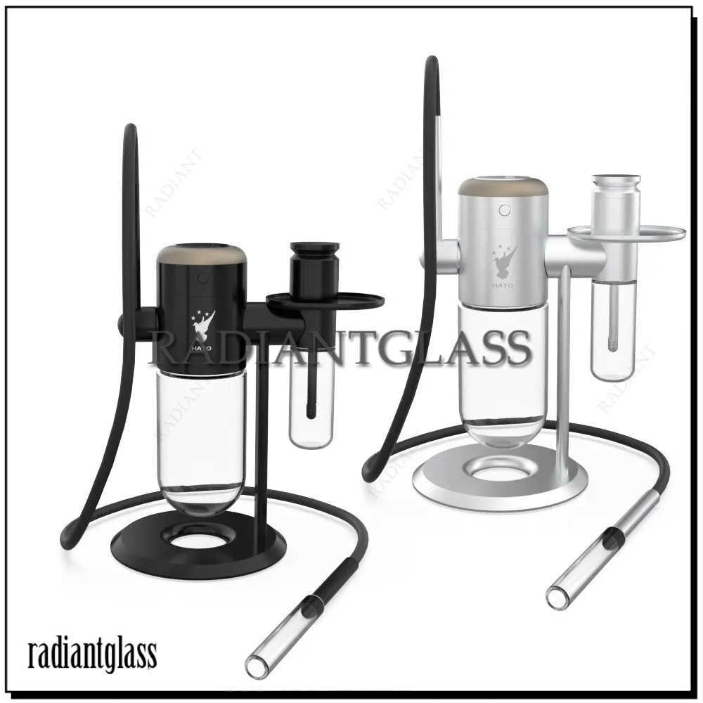 

Hookah Electric Glass Bong Water Pipes LED light voice-controlled hookah bag function gift box