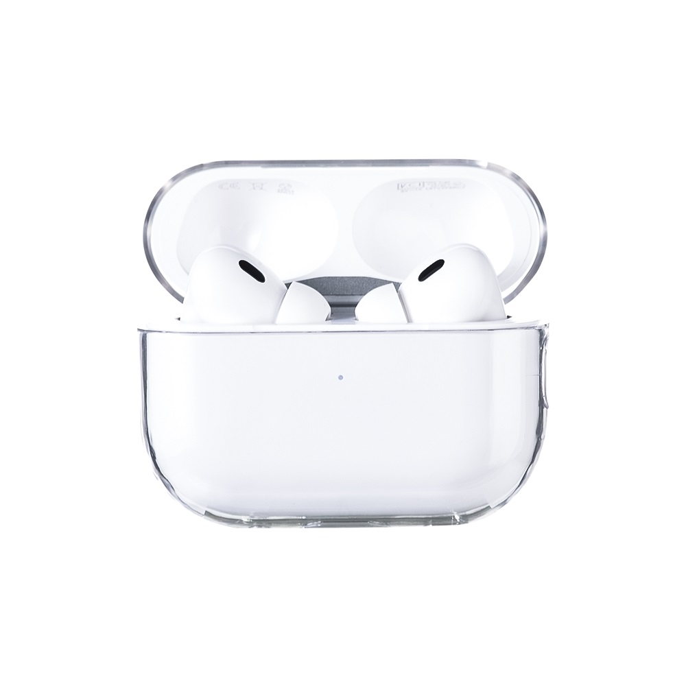 

Anti-Knock Transparent Clear Protective Cases Headphone Accessories For Apple Airpods Pro 2 2022 Hard PC Wireless Earphone Headset Cover