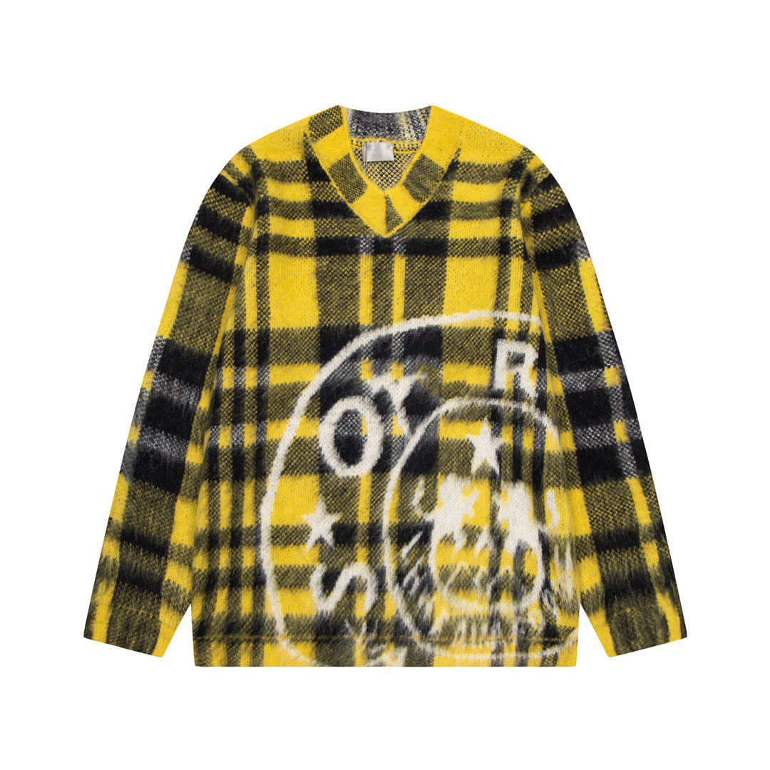 

Men's Plus Size Sweaters in autumn / winter 2023acquard knitting machine e Custom jnlarged detail crew neck cotton rdy7s4f