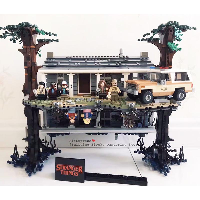 

2499pcs City 75810 Stranger Things The Upside Down Building Blocks Bricks Set Children Toys Gift Christmas Gift 220701