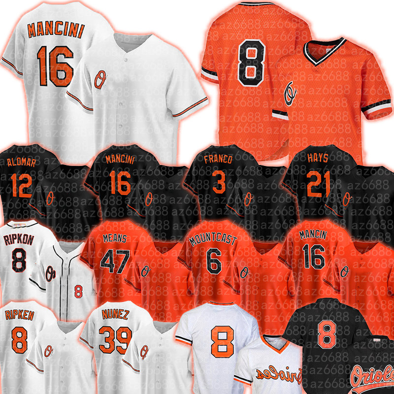 

Cedric Mullins Anthony Santander Baseball Jerseys Ryan Mountcastle Austin Hays Jorge Mateo Cal Ripken Baltimores Rougned Odor Ramon Urias Adley Rutschman Orioles, Custom cool base men jersey