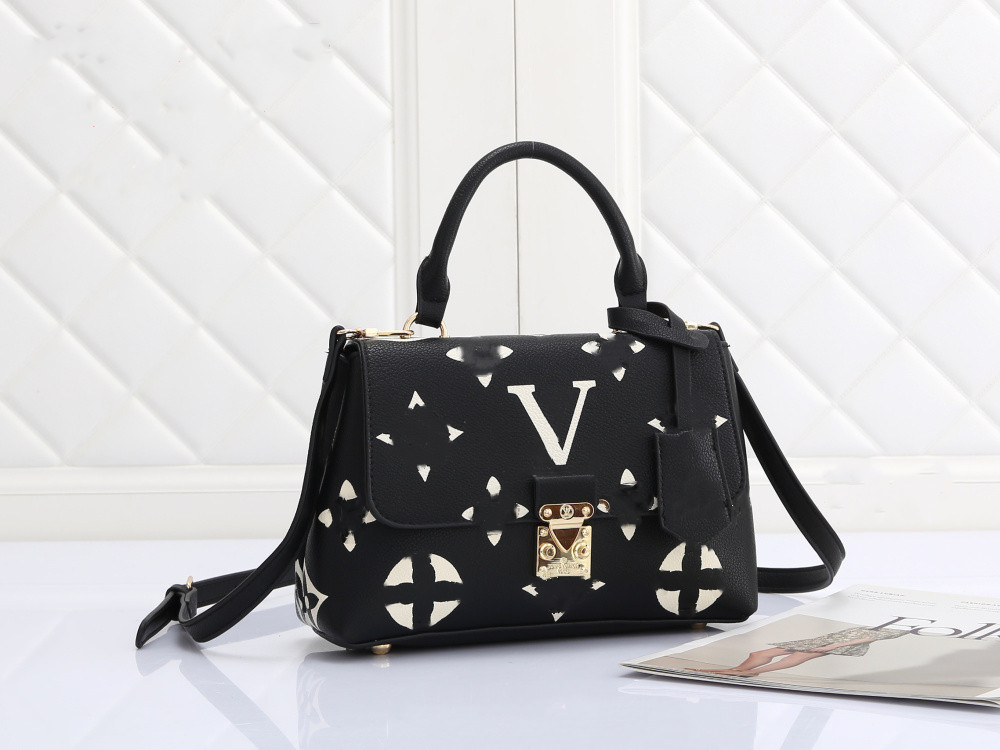 

LQ In Stocks Women Bags Luxurys Designer Pu Handbags Fashion Ladies Shoulder Bag Female Tote handBag with dustbags, Extra freight