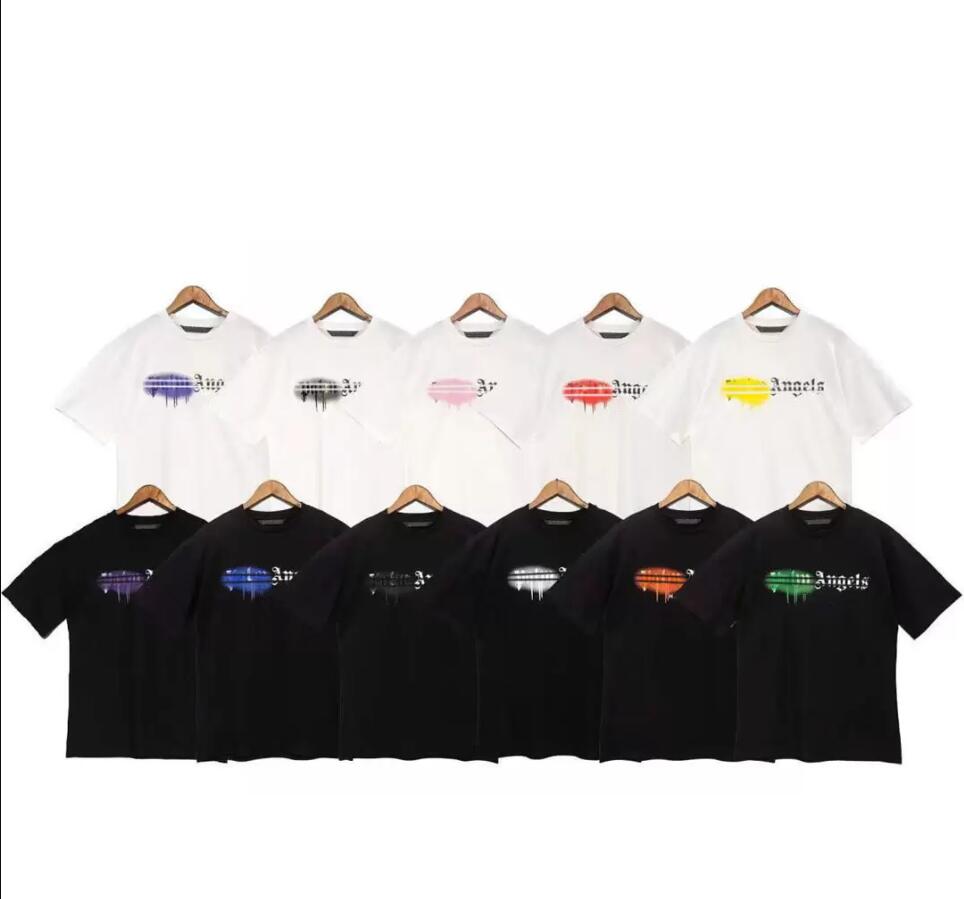 

Summer PA Men Womens Palm T-shirts Mans Stylist Tee Guillotine Bear palms Printed Short Sleeve Truncated Bears Angles Tees Angel t shirt, B11