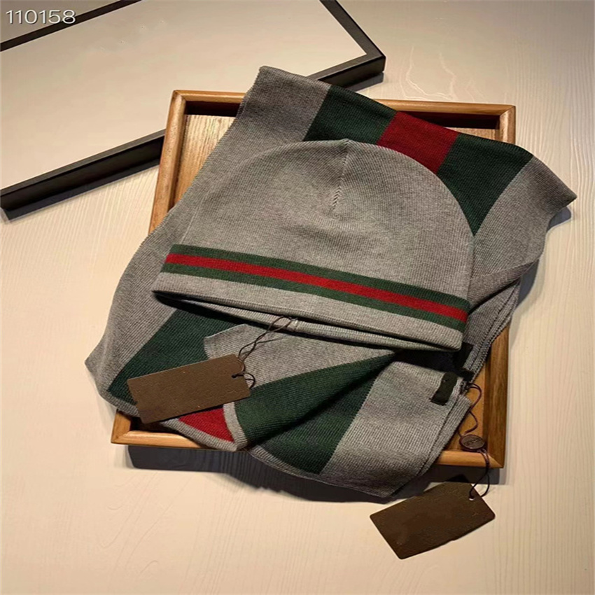 

2023 Hat Scarf classic designer autumn winter hot style beanie hats men and women fashion universal knitted autumn wool outdoor warm skull
