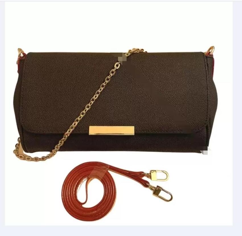 

Designers Fashion Ladies Shoulder Bags Chain Womens Classic Luxurys Handbags PU Crossbody Bag, Brown old flower