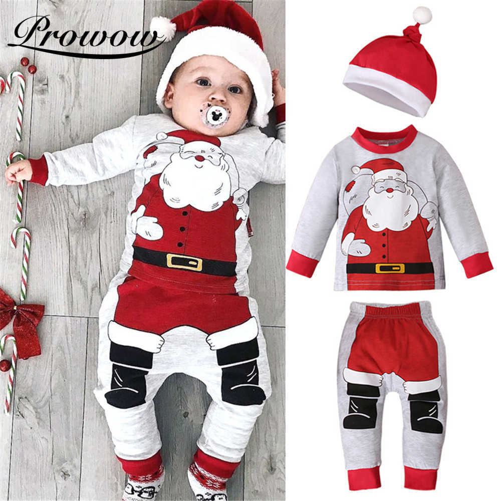 

Special Occasions Prowow Baby Boys Santa Claus Clothes Set Christmas Baby Costume Winter Warm Kids Toddler Boys Clothing Cute Children Outfits 3pc T221014