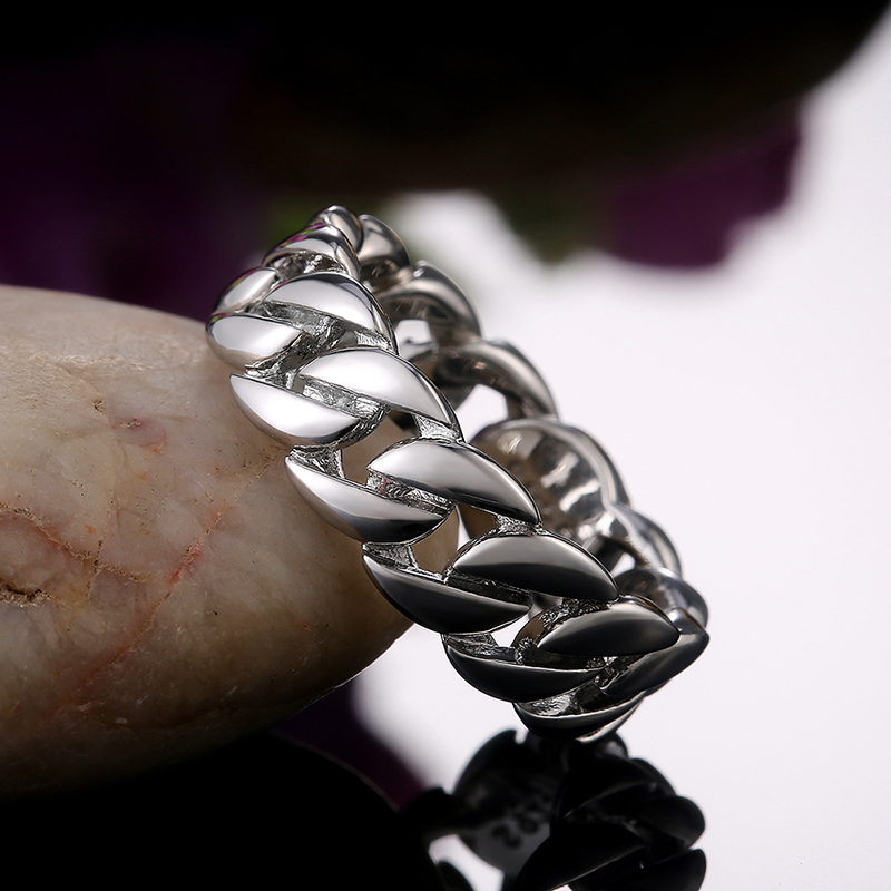 

Simple 925 Silver Ring for Men Punk Finger Rings Jewelry Engagement Anniversary Gift