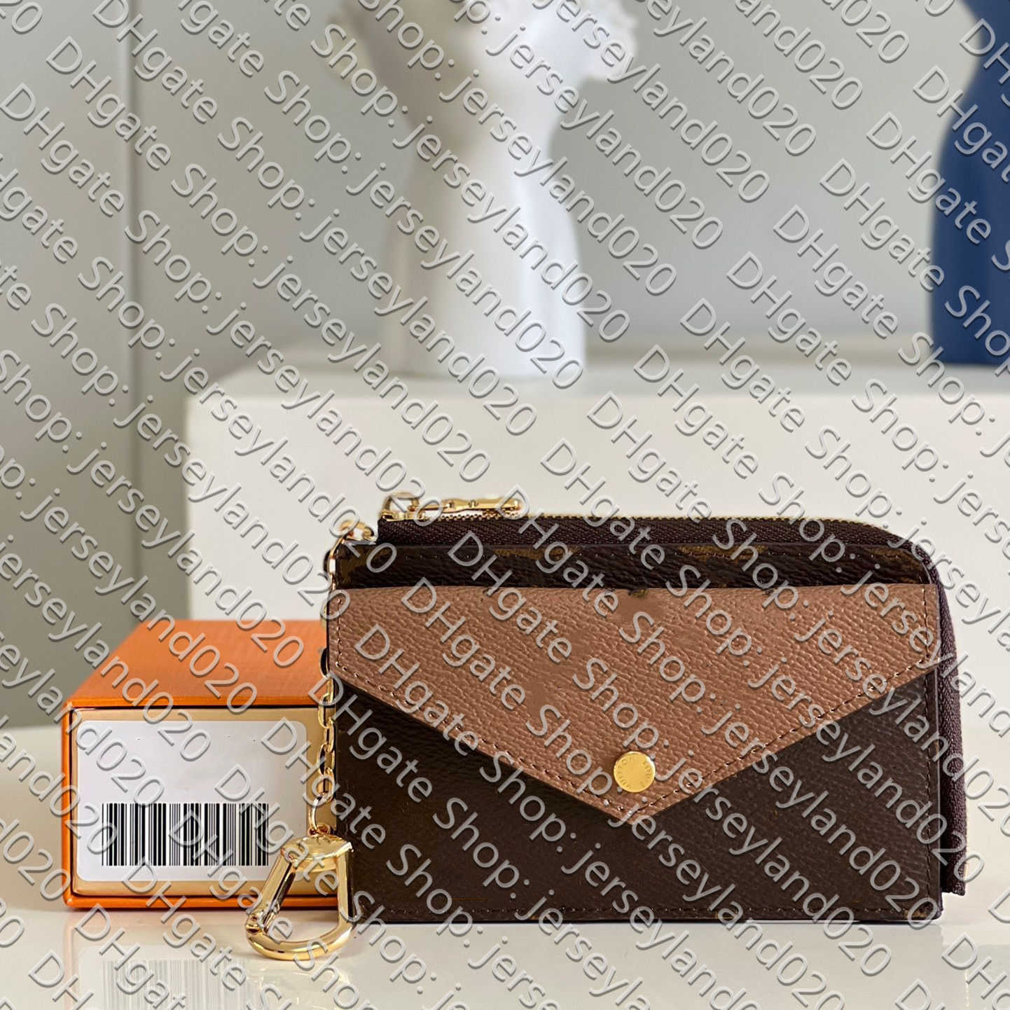 

TOP. M81303 RECTO VERSO Card Holder Key Pouch Wallet Promotion Hot, Mono. reverse