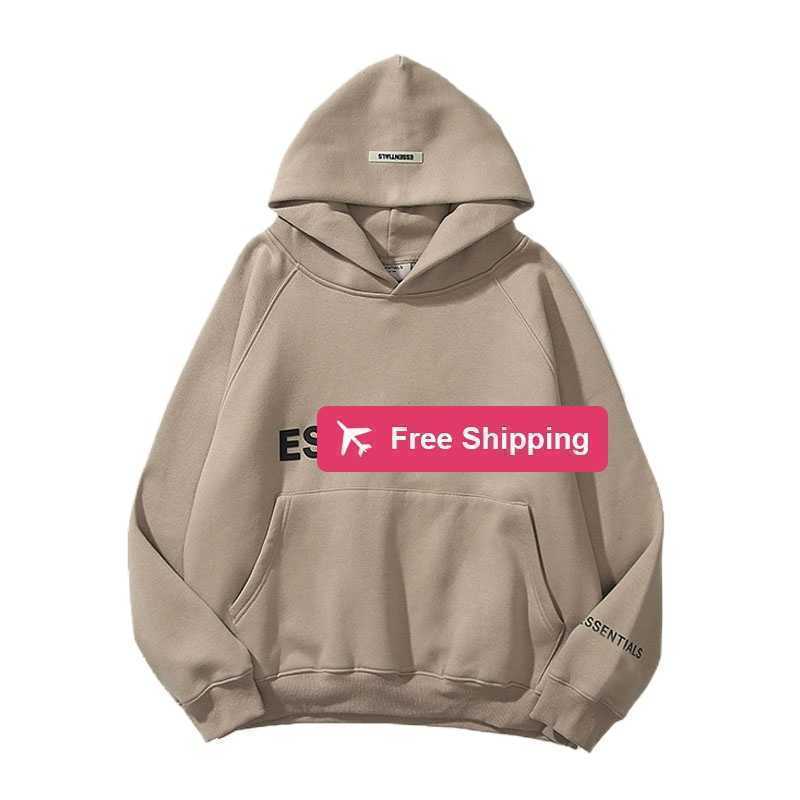 

Hoodies ESSENTIALS Men's Casual Sports Cool s Printed Fleece Oversized Hoodie Fashion Hip Hop Street Sweater S-3xl Spring and autumn style