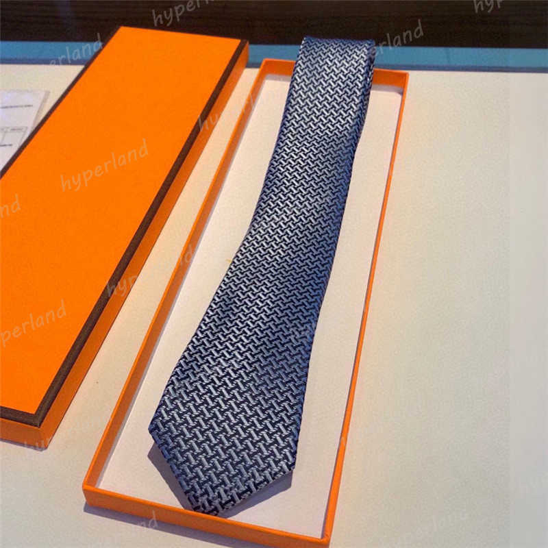 

Designer Tie Mens Silk Necktie Letter Embroidered Male Business Neckties Quality Cravatta Uomo Party Wedding Luxury Neck Ties
