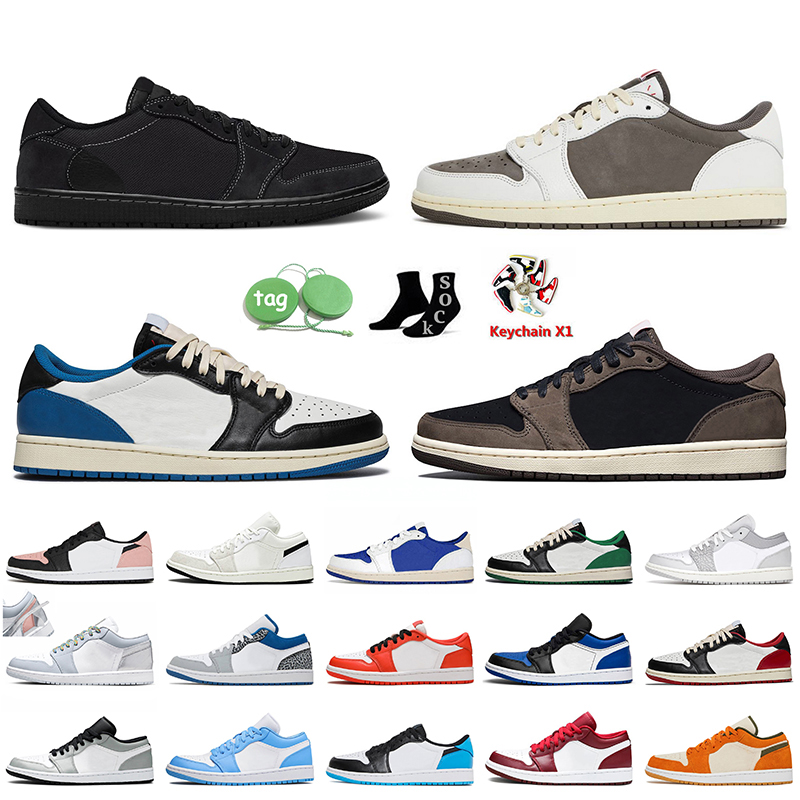 

Cactus Jack Black Phantom 1s Low Basketball shoes Jumpman 1 Reverse Mocha Fragment Olive Blue Tear Away Silver Grey Bleached Coral Sports, A9 cactus jack green 36-46