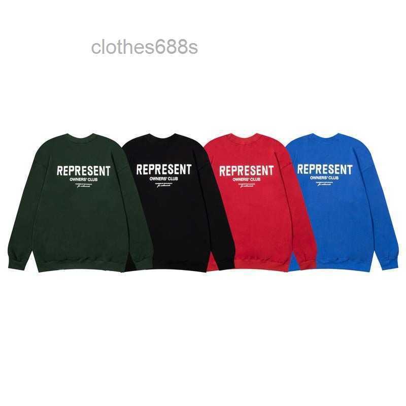 Les t-shirts à capuche de créateurs représentent des chandails pour hommes designer poitrine petite imprimé simple de coule d'équipage polyvalent