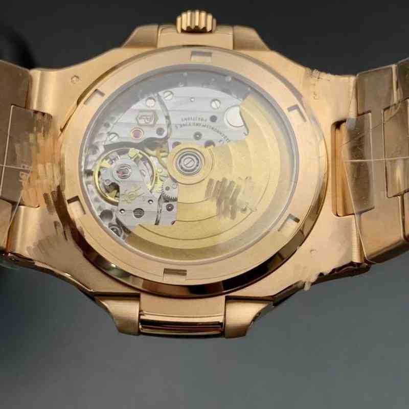 

aaaaa Special classic Nautilus series watches fully automatic mechanical deep waterproof luminous business leisure sports refined steel 7N1K, Black