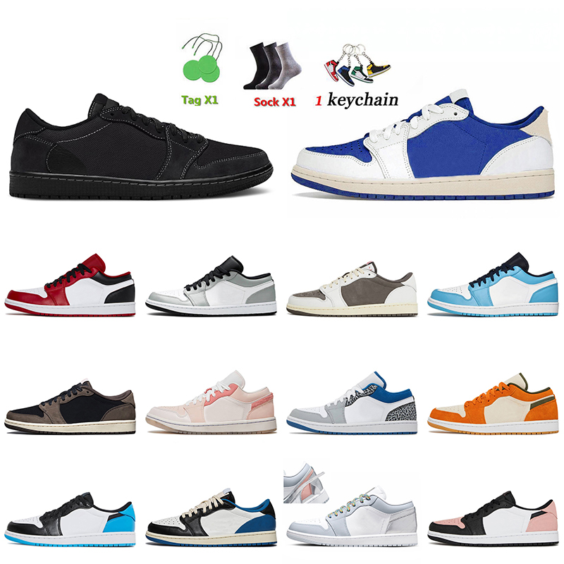 

Jumpman 1 Low Basketball Shoes Cactus Jack Black Phantom 1s Lows Reverse Mocha Blue Olive Women Mens Retros Trainers Fragment UNC Paris Sports Sneakers Size 36-46, B44 low chicago flip 36-45