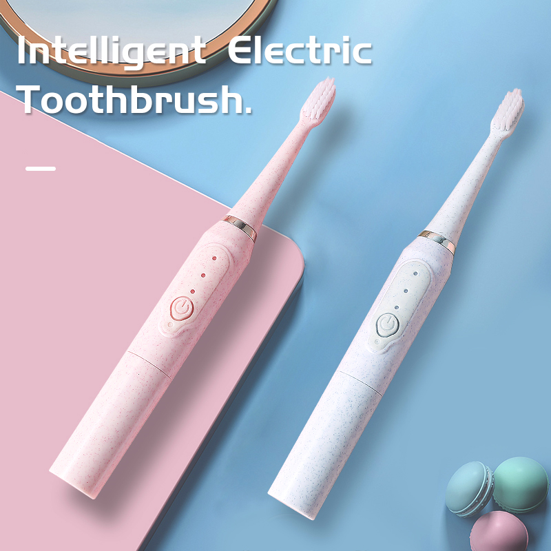 

Sonic Electric Toothbrush for Men and Women Adult Non-Rechargeable Soft Fur Full-Automatic Waterproof Coupl