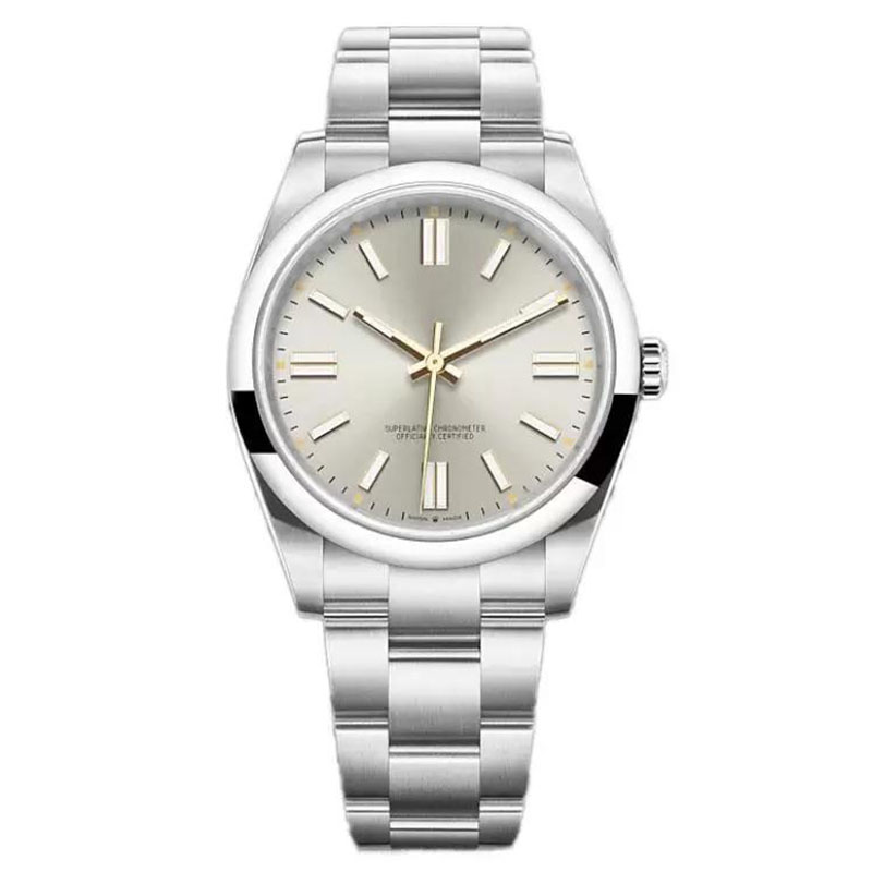 

Luxuly Mens Watch 41mm Datejust Sweeping 2813 Automatic Movement Folding buckle Watches Automatic Stainless Steel Original Clasp President oyster Wristwatch, Y15