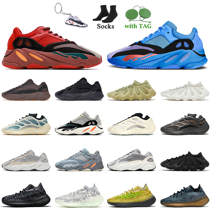 Running Shoes 700 V3 Runner Sneakers 700s Hi Res Blue Red Static Solid Grey Cream Mauve Alien Black White Enflame Amber Mauve Women Mens V1 V2 Train