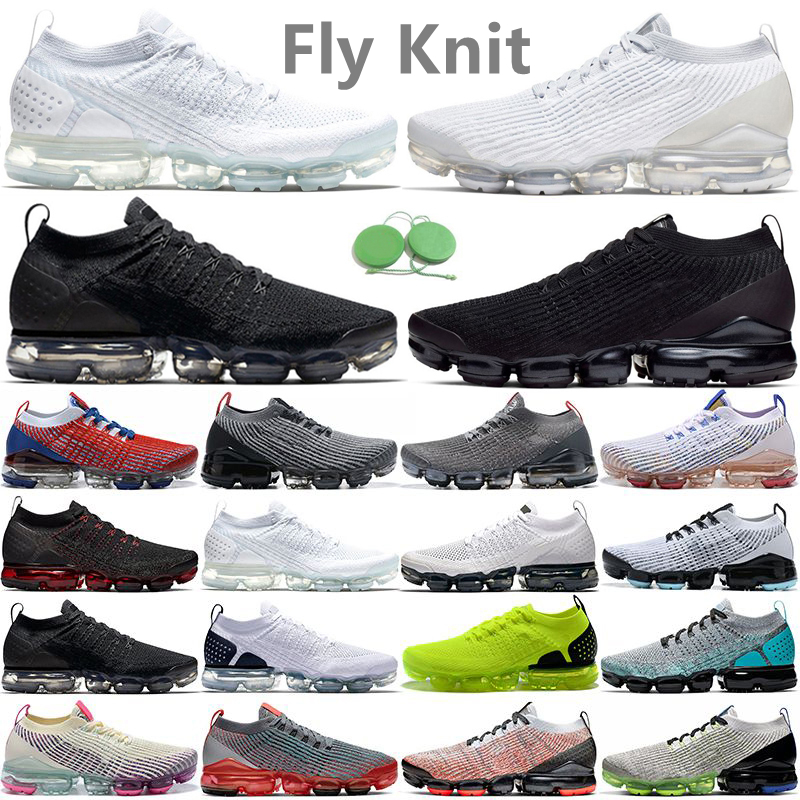 

Fly Knit Mens Running Shoes Sneaker 1 2 3.0 Triple White Black USA Pink Oreo Glow Green Particle Grey Blue Fury Pure Platinum Volt Men Women Trainers Sports Sneakers, Color#34